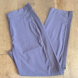 Athleta Lilac Athletic Leggings - Stretch Rib Detail